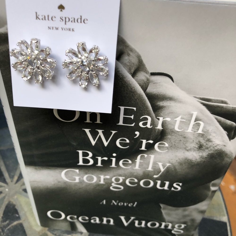 Kate Spade ♠️ crystal pave earrings. NWB